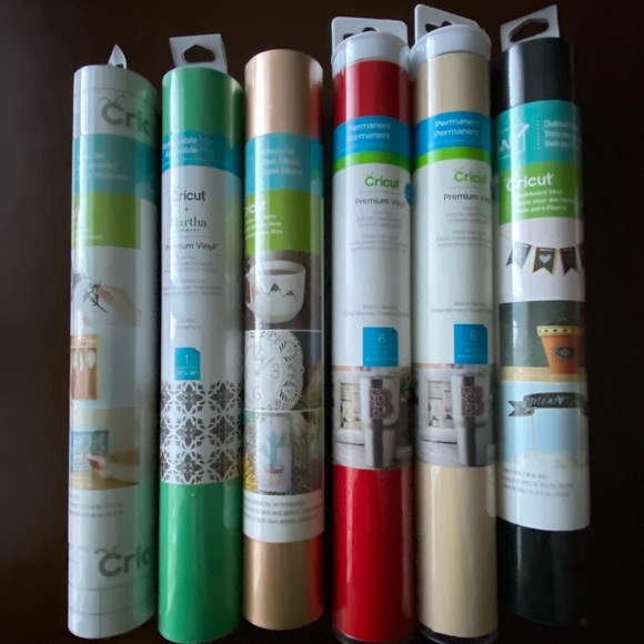 Cricut Other Cricut Transfer Tape Removable And Permanent Vinyl